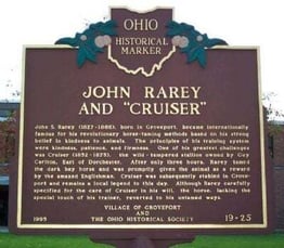 John Rarey Marker