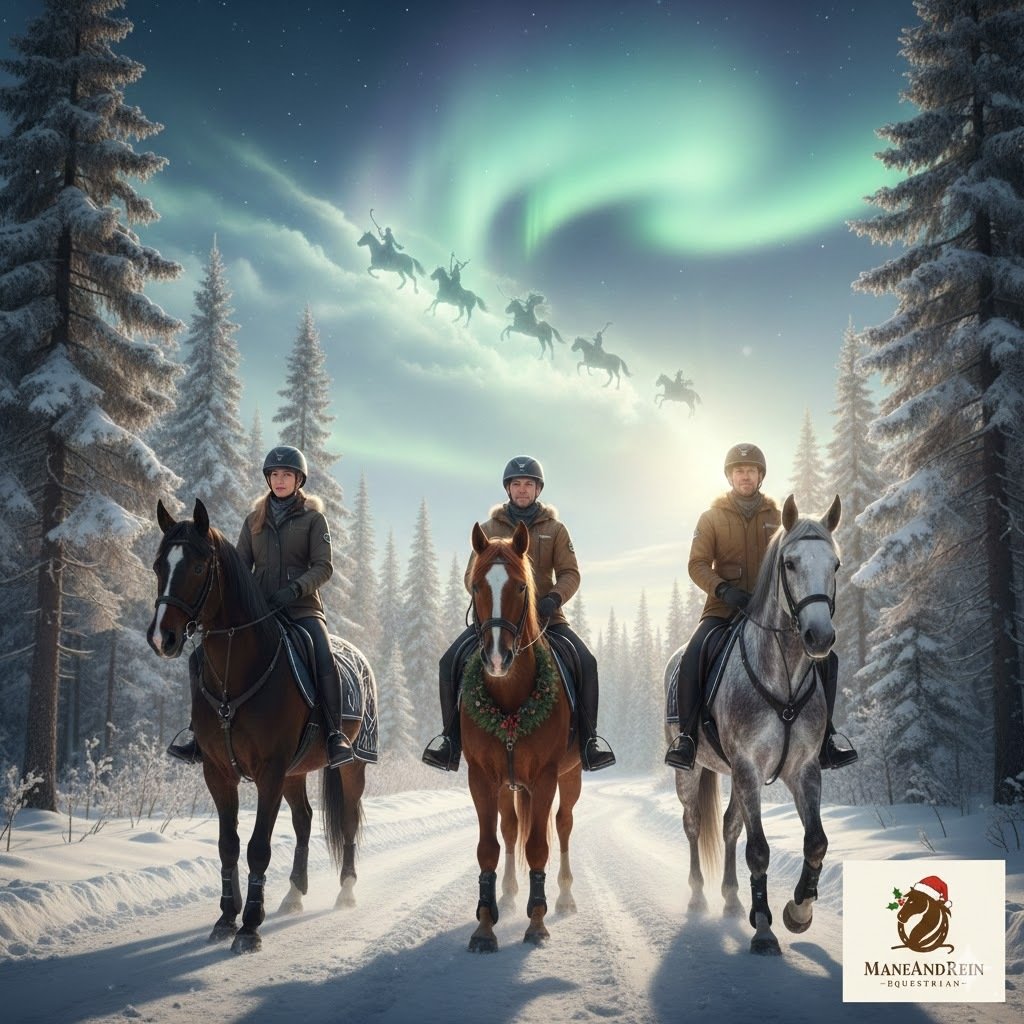 TrailRideYuleManeAndRein