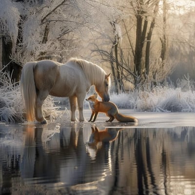 frosty horse