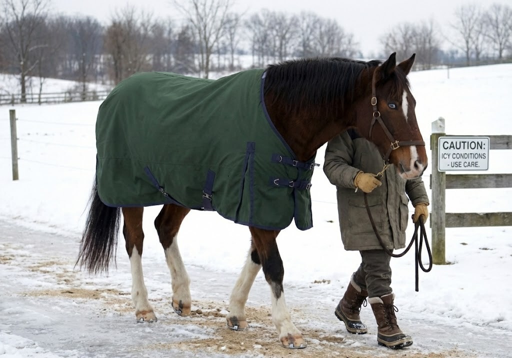 Winter Turn out mane and rein